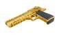Mobile Preview: Magnum Research Desert Eagle 6" Gold Tiger Stripes .50 AE