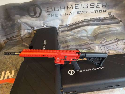 Schmeisser AR15-S4F Sport S 10,5" (.223 Rem.) - Special Edition RED