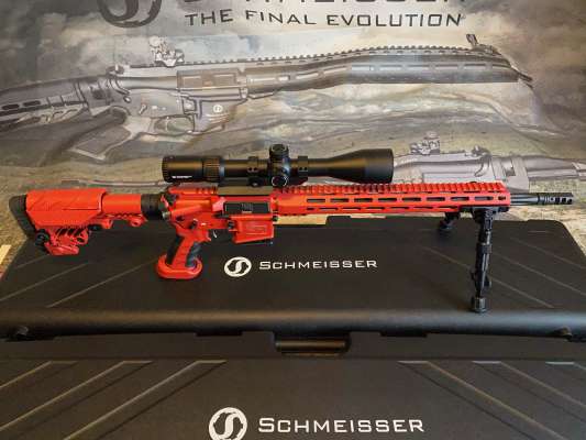 Schmeisser AR15 DMR 18" (.223 Rem.) - Special Edition RED