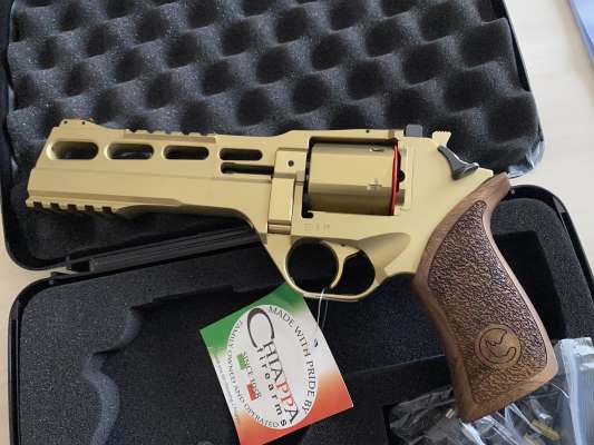 Chiappa Rhino Revolver 60DS (Gold PVD) 357MAG/6"BBL