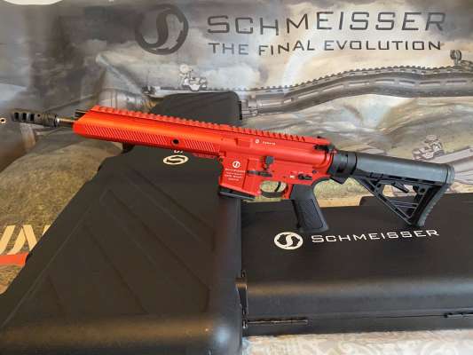 Schmeisser AR15-S4F Sport S 10,5" (.223 Rem.) - Special Edition RED