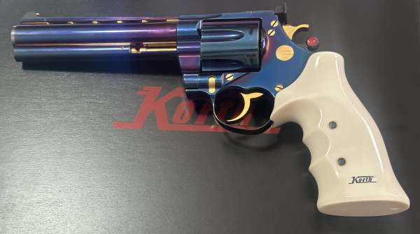 KORTH Classic Revolver 6 Zoll Blau Hochglänzend .44 Magnum - Vorführwaffe