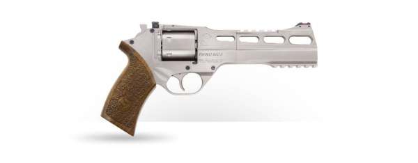 Chiappa Rhino Revolver 60DS (Nickel Plated) 357MAG/6"BBL