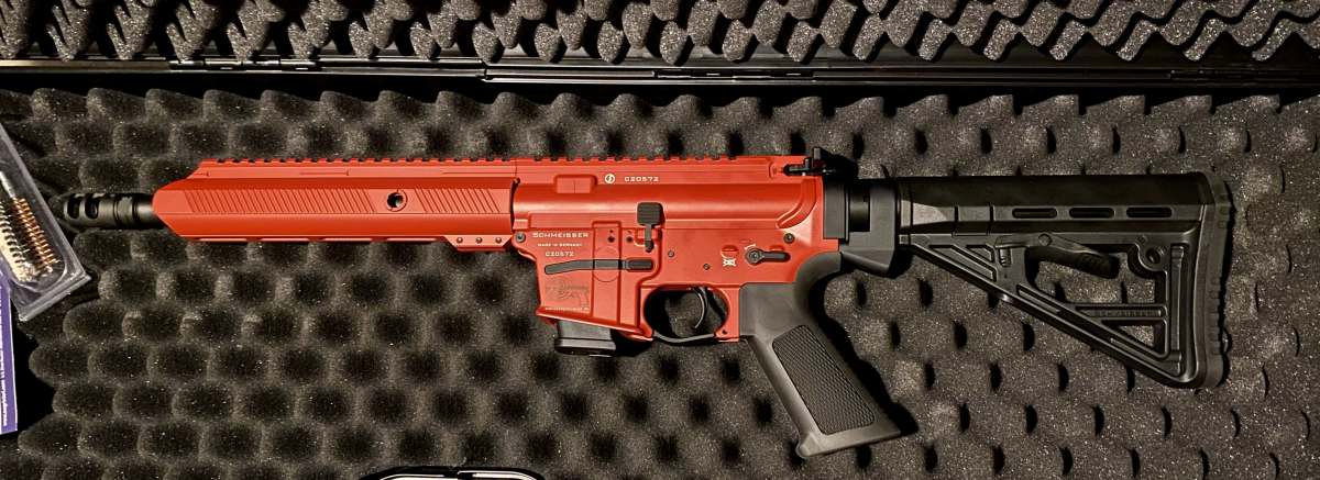 Schmeisser AR15-9 Sport S (9x19) - Special Edition RED
