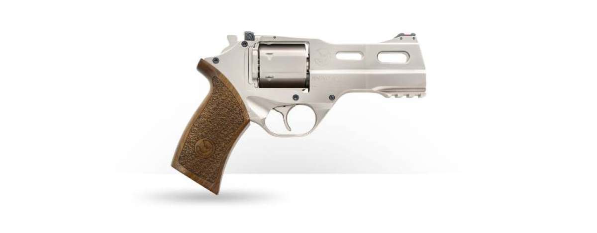 Chiappa Rhino Revolver 40DS (Nickel Plated) 357MAG/4"BBL