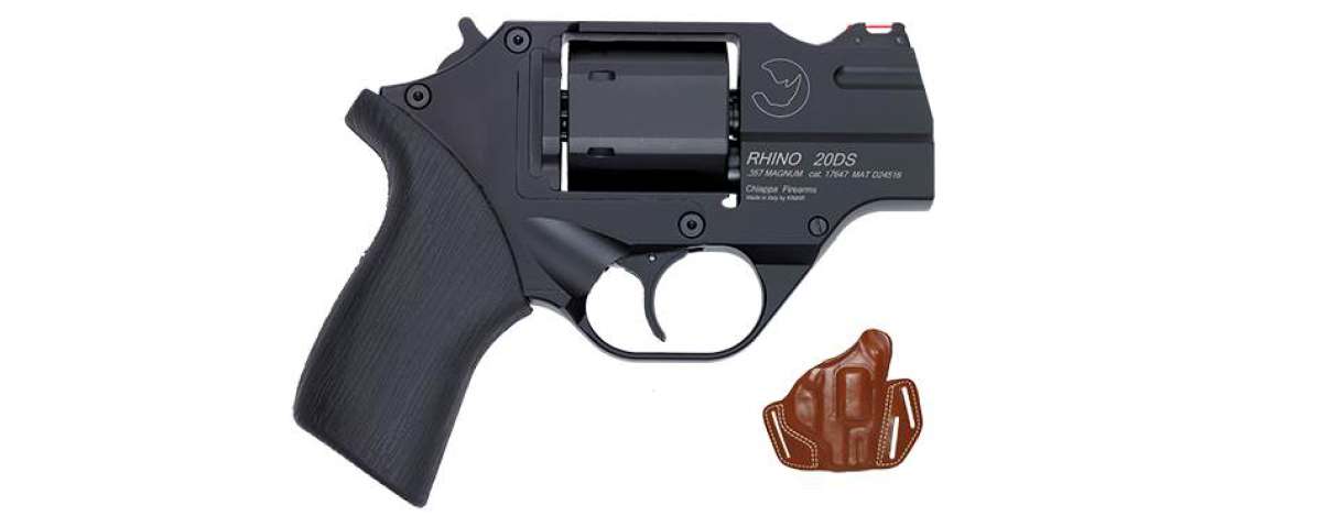 Chiappa Rhino Revolver 20DS (Black Anodized) 357MAG/2"BBL
